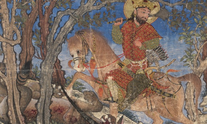 Smarthistory bahram karg gur fights